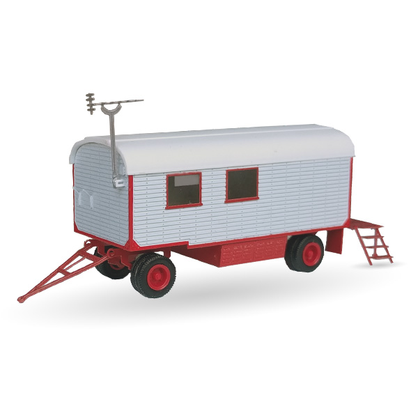 DDR Staatszirkus Artisten Wohnwagen - Bausatz 1:87 DDR Staatszirkus Artisten Wohnwagen - Bausatz 1:87