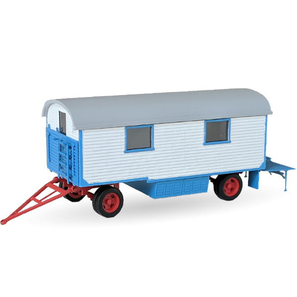 DDR Staatszirkus 2-Abteil Wohnwagen 6m - Bausatz 1:87 DDR Staatszirkus 2-Abteil Wohnwagen 6m - Bausatz 1:87